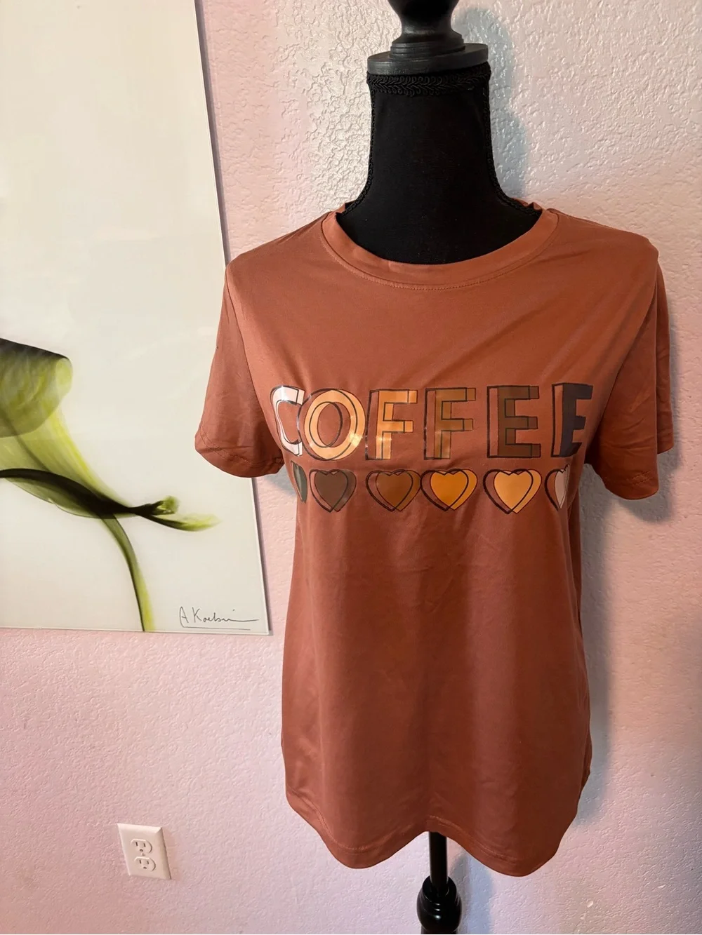 Coffee shirt size large - Picture 1 of 4